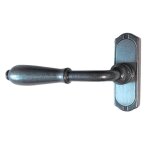 Bouvet - poign�e nevers sur platine pour oscillo battant - 76x24 mm - 26128