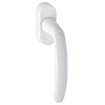 Poign�e oscillo - battante atlanta secustik ivoire clair hoppe - 0530 / us952 - carr� 7x35 vis 5x45 mm ...