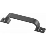 Poign�e � pattes en aluminium 4232 / 4233 - entraxe 128mm - noir hermeta