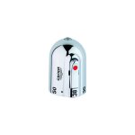 Poign�e s�lecteur de temp�rature grohtherm 1000 chrome