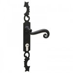 Poign�es sur plaques cl� i - fer noir - aquitaine bouvet