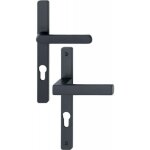 Poign�es sur plaques �troites - 58 � 67 mm - ea92 - noir - toulon hoppe