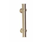 Poign�e tirage porte battante - laiton poli verni - 130 / 1v cadap