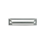Poignée tirette de longueur 70mm finition alu naturel - cadap - 772 / 22v Poignée tirette de longueur 70mm finition alu naturel - cadap - 772 / 22v