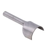 Poinon de coupe demi - rond, outil en acier en forme d'arc, poinons d'extrmit de ceinture pour l'artisanat ...