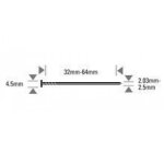 Pointes anneles en inox bostitch - pour n66c - 6600 pices - n23r55ss316