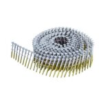 Pointes en rouleau crant�es galvanis�es � chaud - bo�te de 1200 - 2. 8 / 75mm x1200 dewalt