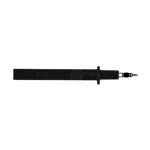 Pointe de touche 4mm iec1010 - noir (prf 2700)