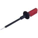 Pointe de touche de s�curit� sks hirschmann pruef 1610 ft au rt 975018701 enfichable 2 mm cat ii 1000 ...