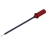 Pointe de touche sks hirschmann micro - pruef mps 2 / 064 ft rt 973995101 enfichable 0. 64 mm cat i rouge ...