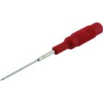 Pointe de touche sks hirschmann mzs 1 - pruef 973601101 enfichable 4 mm cat i rouge 1 pc(s)