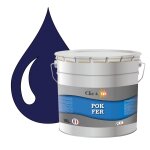 Pok fer bleu : peinture de finition antirouille laque semi - brillante métaux ferreux - 10l - ral 5002 ... Pok fer bleu : peinture de finition antirouille laque semi - brillante métaux ferreux - 10l - ral 5002 ...