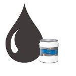 Pok fer marron : peinture de finition antirouille laque semi - brillante m�taux ferreux - 1l - ral 8019 ...