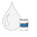 Pok fer noir & blanc : peinture de finition antirouille laque semi - brillante mtaux ferreux - 1l - ...