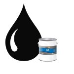 Pok fer noir & blanc : peinture de finition antirouille laque semi - brillante mtaux ferreux - 1l - ...
