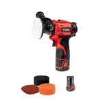 Polisseuse - sur batterie - batterie lithium - ion 12v 2000 mah (x2) - ks tools - 515. 4760f - polisseuse ...