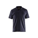 Polo de travail bicolore � manches courtes 3389 - bleu marine et noir - m blaklader