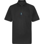 Polo de travail manches courtes portwest wx3 noir 3xl Polo de travail manches courtes portwest wx3 noir 3xl