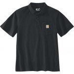 Polo de travail � manches courtes sleeve pocket - noir - l carhartt