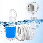 Pommeau de douche électrique aste portable, pulvérisateur extérieur, pompe à eau e27, parfait pour le ... Pommeau de douche électrique aste portable, pulvérisateur extérieur, pompe à eau e27, parfait pour le ...