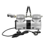 Pompe  air sous vide sans huile 1 / 4hp, haute pression, grand dbit, ultra silencieuse, petite pompe ...