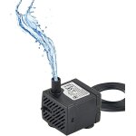 Pompe  eau pour aquarium, bassin, fontaine, rgulateur de puissance, faible consommation (3 watts)