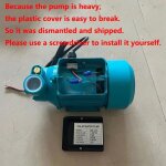 Pompe  eau dc 48v, moteur bross, booster qb60, haute leve, grand dbit, batterie solaire, pompe auto ...