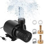 Pompe à eau dc12v 800l / h 5m, 15w brushless pompe à eau submersible, mini pompe d'aquarium, petite pompe ... Pompe à eau dc12v 800l / h 5m, 15w brushless pompe à eau submersible, mini pompe d'aquarium, petite pompe ...