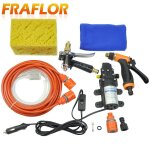 Pompe  eau haute pression auto - amorante pour lavage de voiture, briquet laguna 12v - type package ...