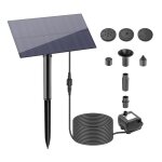 Pompe à eau solaire avec éponge, pompe à eau subsn, ventouse intégrée, fontaine de piscine, 1. 5w - type ... Pompe à eau solaire avec éponge, pompe à eau subsn, ventouse intégrée, fontaine de piscine, 1. 5w - type ...