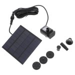 Pompe à eau solaire submersible écologique de 1, 2 w pour fontaines, bassins et bains d'oiseaux ¿ aucune ... Pompe à eau solaire submersible écologique de 1, 2 w pour fontaines, bassins et bains d'oiseaux ¿ aucune ...