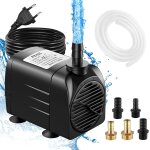 Pompe à eau submersible 25w, 2000 l / h pompe à eau ultra silencieuse pompe de bassin submersible pour ... Pompe à eau submersible 25w, 2000 l / h pompe à eau ultra silencieuse pompe de bassin submersible pour ...