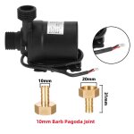 Pompe  eau ultra haute pression, dc 12v, 24v, 1 / 2  , interface filete mle, faible bruit, 800l, h, ...