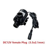 Pompe  eau ultra silencieuse, mini moteur sans balais, adaptateur de pompe  eau d'aquarium submersible, ...