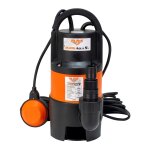 Pompe d'�vacuation eau claire 750w avec flotteur d�bit 12, 5m3 / h d�charge 8m ruris aqua 9