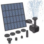 Pompe de fontaine  eau solaire avec buses, 62 fontaine, pompe de bassin solaire pour jardin, piscine, ...