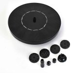 Pompe de fontaine solaire a economie d'nergie, kit d'arrosage des plantes, fontaine solaire colore, ...