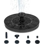 Pompe de fontaine solaire, kit de pompe  eau d'extrieur  nergie solaire pour bain d'oiseaux, tang, ...