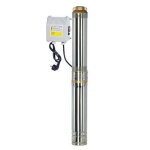 Pompe immerge grande profondeur puits 550w, 67 mtres