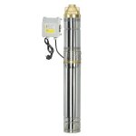 Pompe immergée à vis grande profondeur - 150 m - inox 750 w Pompe immergée à vis grande profondeur - 150 m - inox 750 w