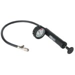 Pompe  main avec manomtre / tuyau max, 2, 5 bars / soupape de dcharge