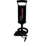 Pompe manuelle double quick - intex - noir - cylindrique - extrieur - 29 cm