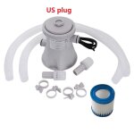 Pompe de pataugeoire avec filtre pour piscine, kit électrique d'extérieur, outil de nettoyage de l'eau, ... Pompe de pataugeoire avec filtre pour piscine, kit électrique d'extérieur, outil de nettoyage de l'eau, ...
