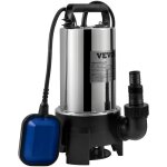 Pompe de relevage eaux charg�es - vevor - 1100 w 333, 3 l - min pompe d?�vacuation pour eaux charg�es ...