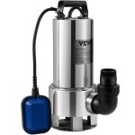 Pompe de relevage eaux charges - vevor - 1300 w 333, 3 l - min pompe d?vacuation pour eaux charges ...