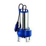 Pompe de relevage inox et fonte eau uses charges 750w 21 m3 / heure cap vert