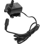 Pompe submersible dc 0 - 400 l / h pompe de bassin ultra silencieuse avec protection contre la combustion ...