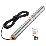 Pompe submersible pour puits profonds - duoku - 550 w - hauteur de refoulement de 174 pi - dbit de 100 ...