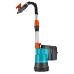 Pompe universal pour collecteur d'eau de pluie avec batterie