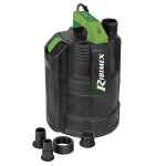 Pompe vide - cave serpill�re eaux claires et de pluie 350 watts avec interrupteur